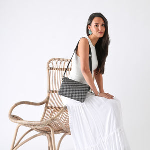 Cartera Bandolera Rena Negro Humana