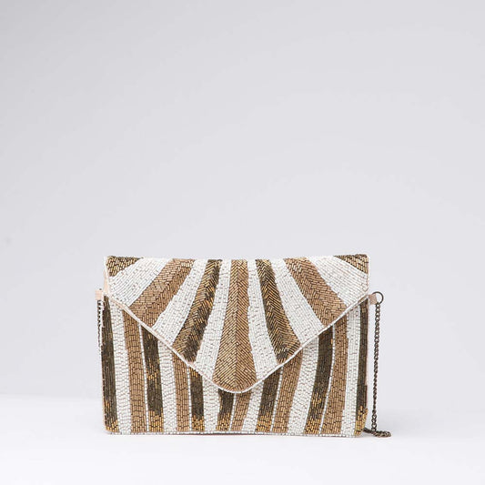 Clutch Cobre Dorado Humana
