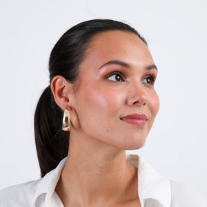 Aros Argollas Indi Dorado Tatienne