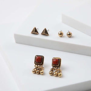 Set Aros Atenas Dorado Humana