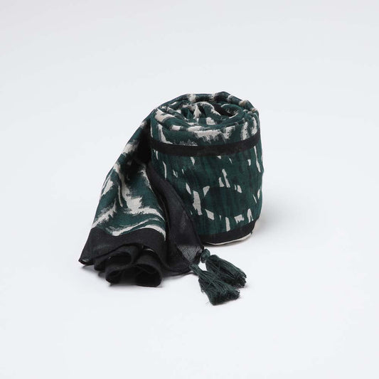 Pañuelo Estampado Colunga Verde Humana