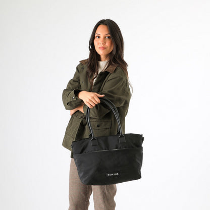 Cartera Tote Cleo Negro Humana