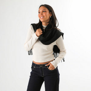 Pañuelo Solid Black Humana