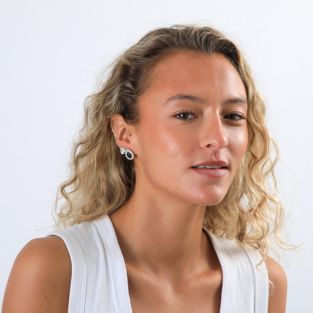 Set De Aros Vera Plateado Tatienne