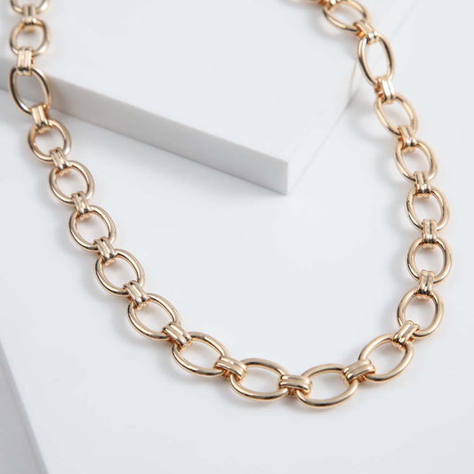 Collar Corto Nubia Dorado i-D
