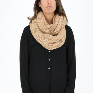 Cuello Humana Tejido Basic Beige