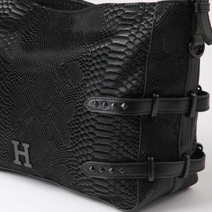 Cartera Hombro Carli Ecocuero Negro Humana