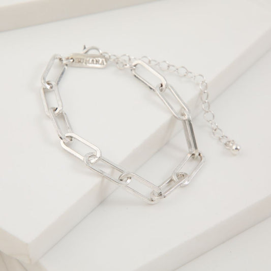 Pulsera Blanda Alicia Plateado Studio Humana