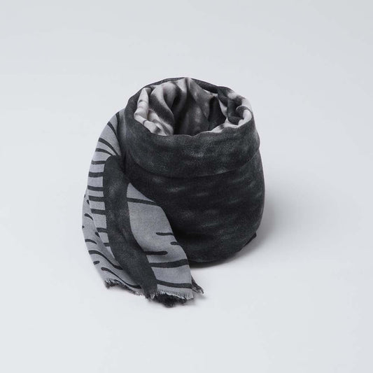 Pañuelo Estampado Margot Negro i-D