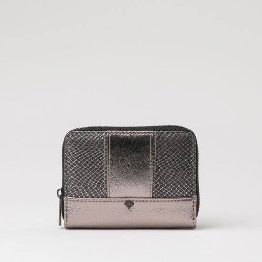 Billetera Mediana Snake Gun Gris i-D