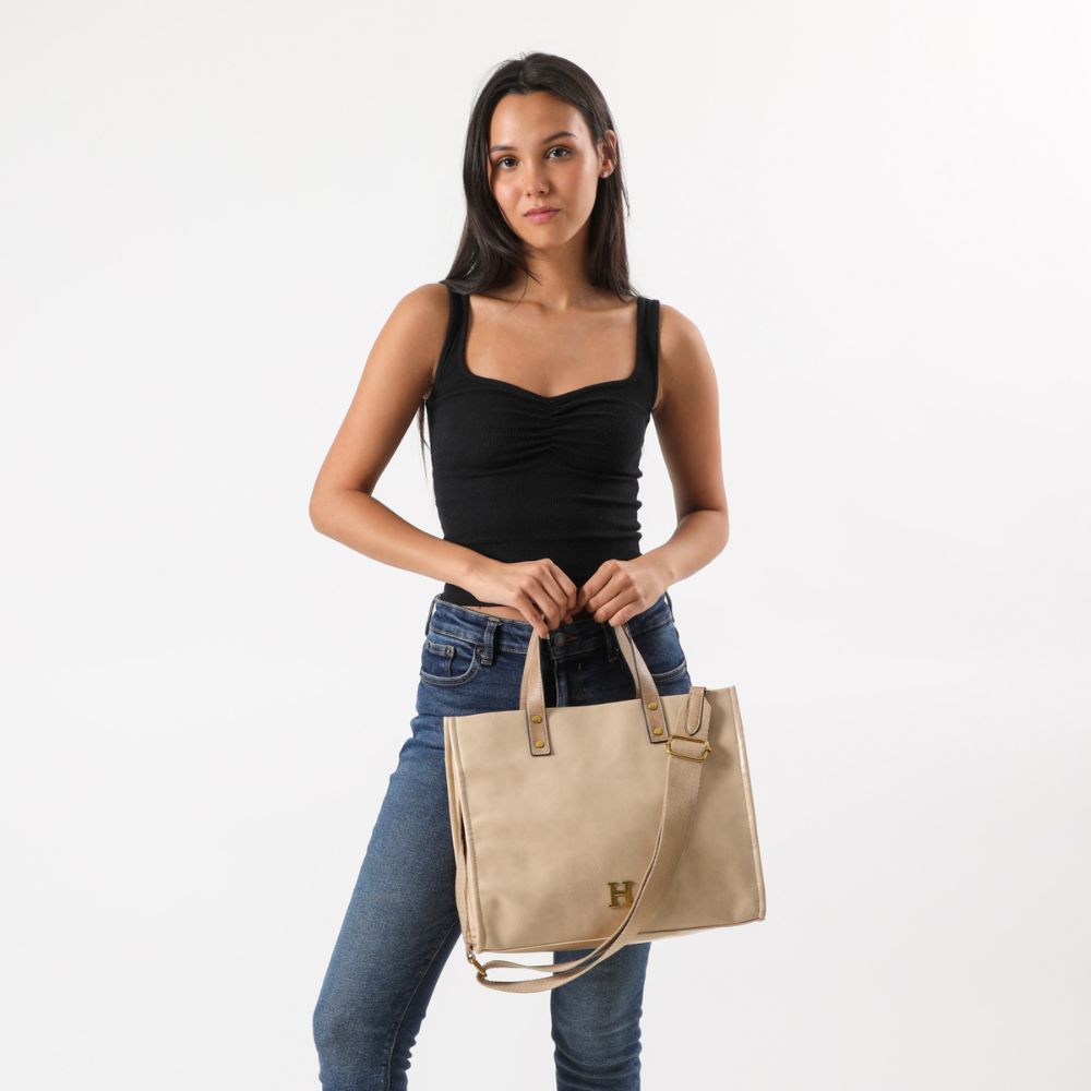 Mochila Amarilis Beige Humana