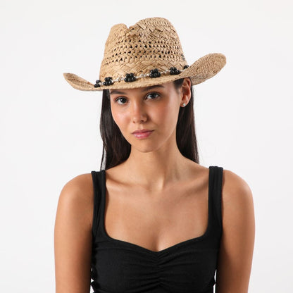 Sombrero Cowboy Beige Humana