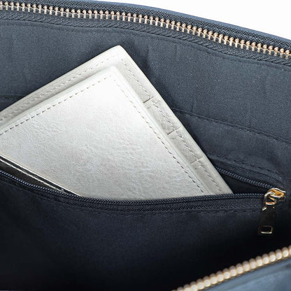 Cartera Hombro Chain Negra i-D