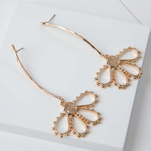 Aros Largos Cor Dorados i-D