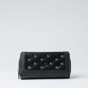 Billetera Grande Stars Negra Humana