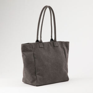 Cartera Tote Cari Gris Humana