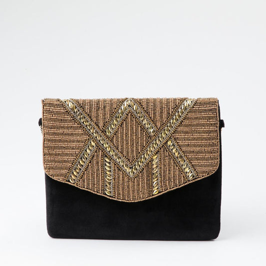 Cartera Clutch Annobon Dorado Tatienne