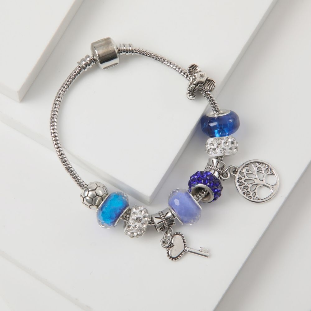 Pulsera Blanda Freya Azul Tatienne