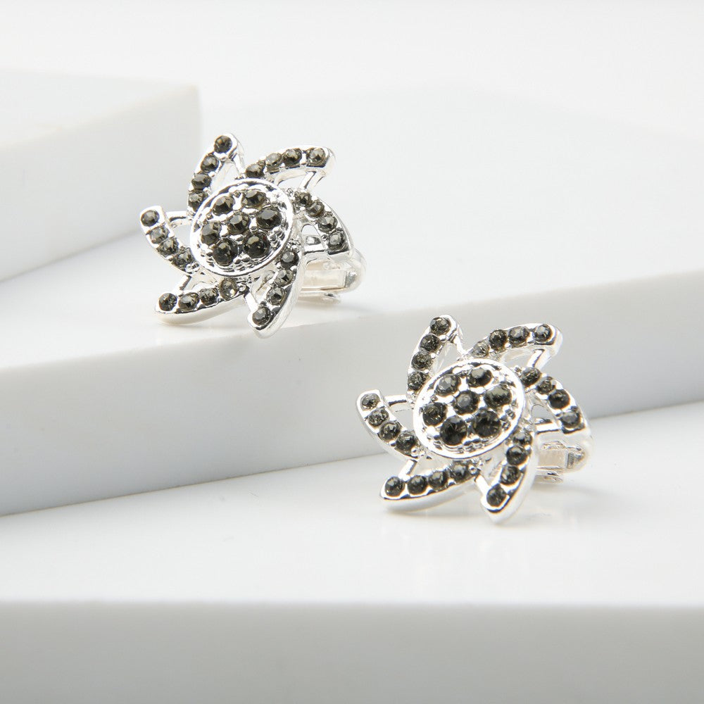 Aros Clip Uxia Plateado Tatienne