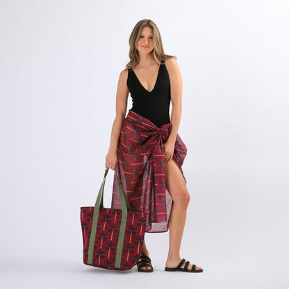 Set De Playa Kaia Purple Humana