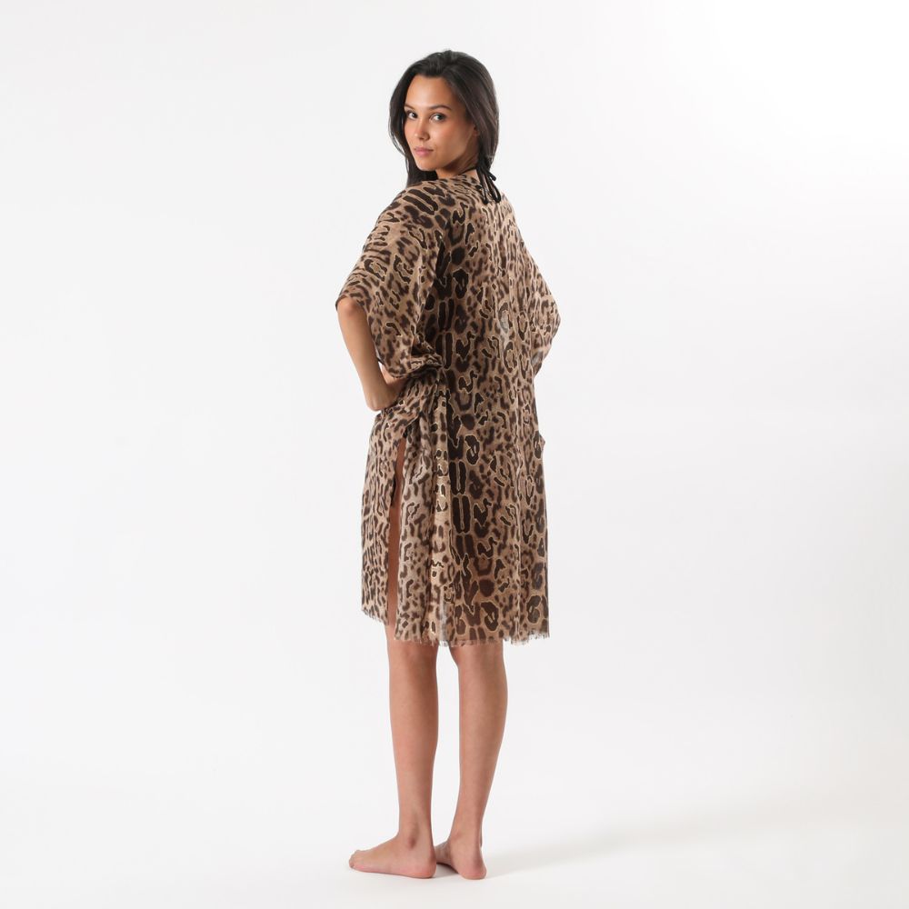 Kimono Leopard Café i-D