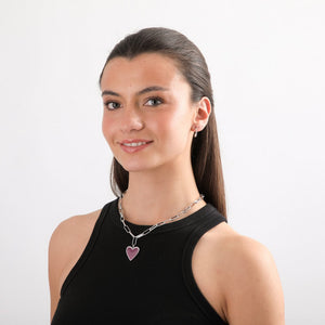 Collar Corto Mirta Plateado I-D