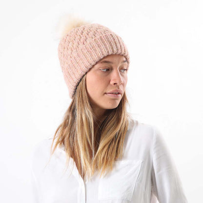 Gorro Lurex Rosada Humana