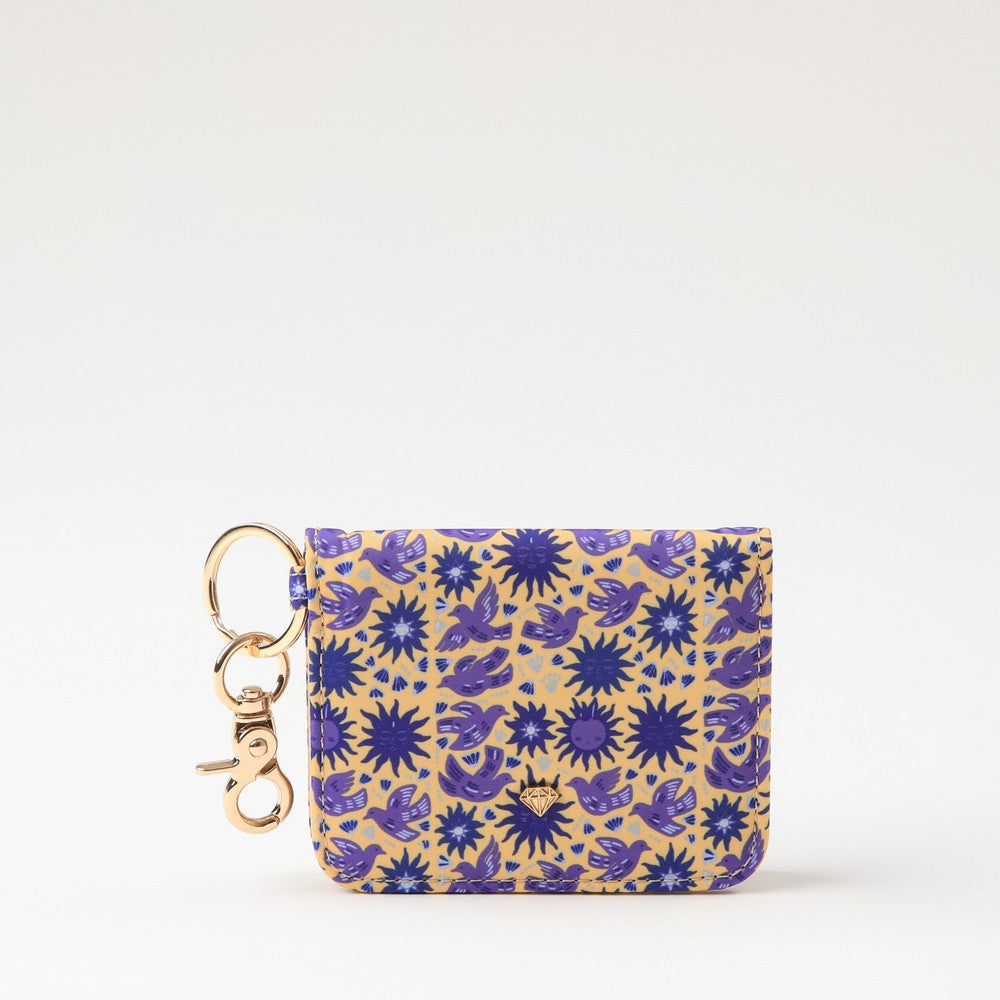 Tarjetero Trento Amarillo I-D