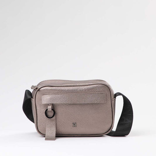 Cartera Cruzada Plata Humana