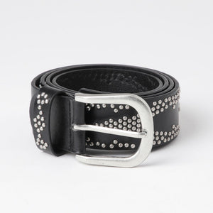 Cinturón Triangulos Negro Humana