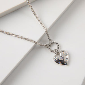 Collar Corto Maia Plateado Humana