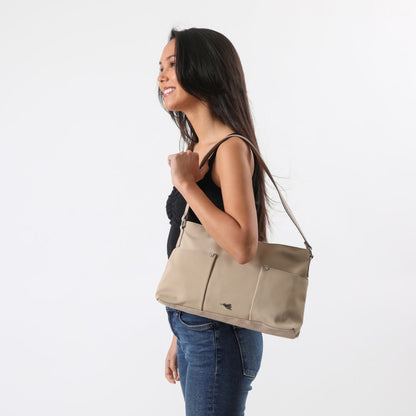 Cartera Hombro Galactic Beige Tatienne