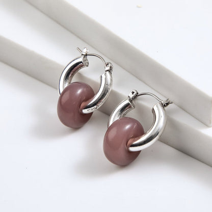 Aros Argollas Pax Plateado Humana