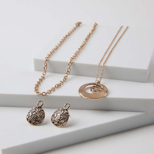 Collar Set Padua Dorado Tatienne