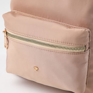 Cartera Mochila Camille Beige  i-D