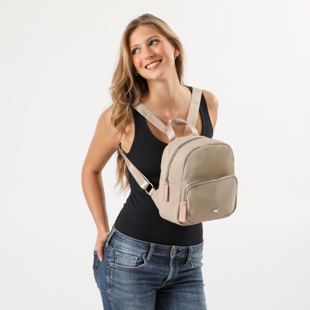 Mochila Gaye Beige Tatienne