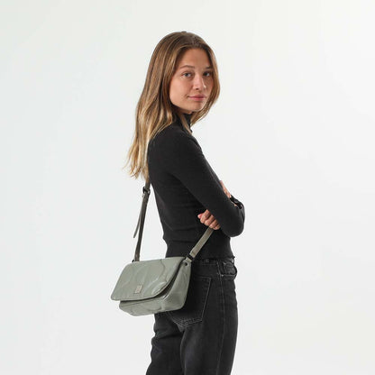 Cartera Cruzada Ophelia Verde i-D