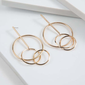 Aros Largo Soda Dorado i-D