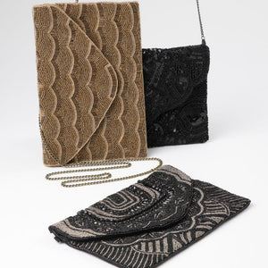 Cartera De Fiesta Cory Negro Humana