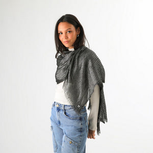 Pañuelo Liso Jan Negro Humana