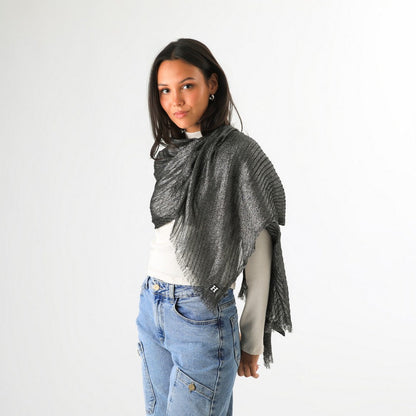 Pañuelo Liso Jan Negro Humana