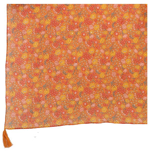 Pañuelo Estampado Bilbao naranjo Humana