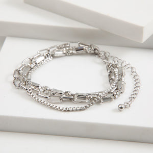 Pulsera Blanda Nox Plateado Tatienne