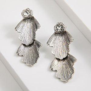 Aros Largo Elara Plateado Tatienne