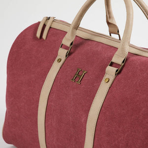 Bolso Ava Canvas Burdeo Viaje Humana