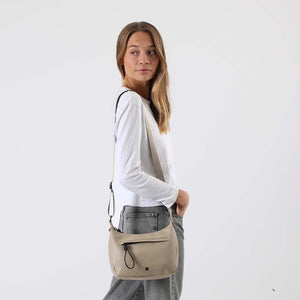 Cartera Cruzada Sorrento Café Humana