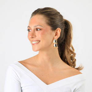 Aros Medianos Liora Dorado Humana