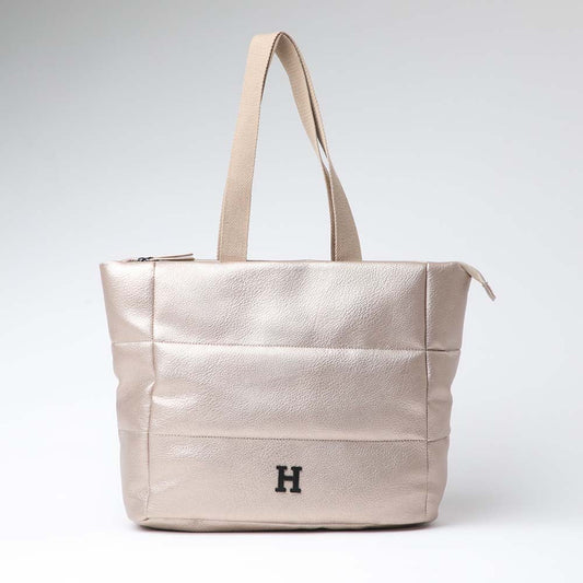 Cartera Hombro Salerno Dorado Humana
