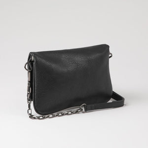 Cartera Bandolera Delia Ecocuero Negro Humana