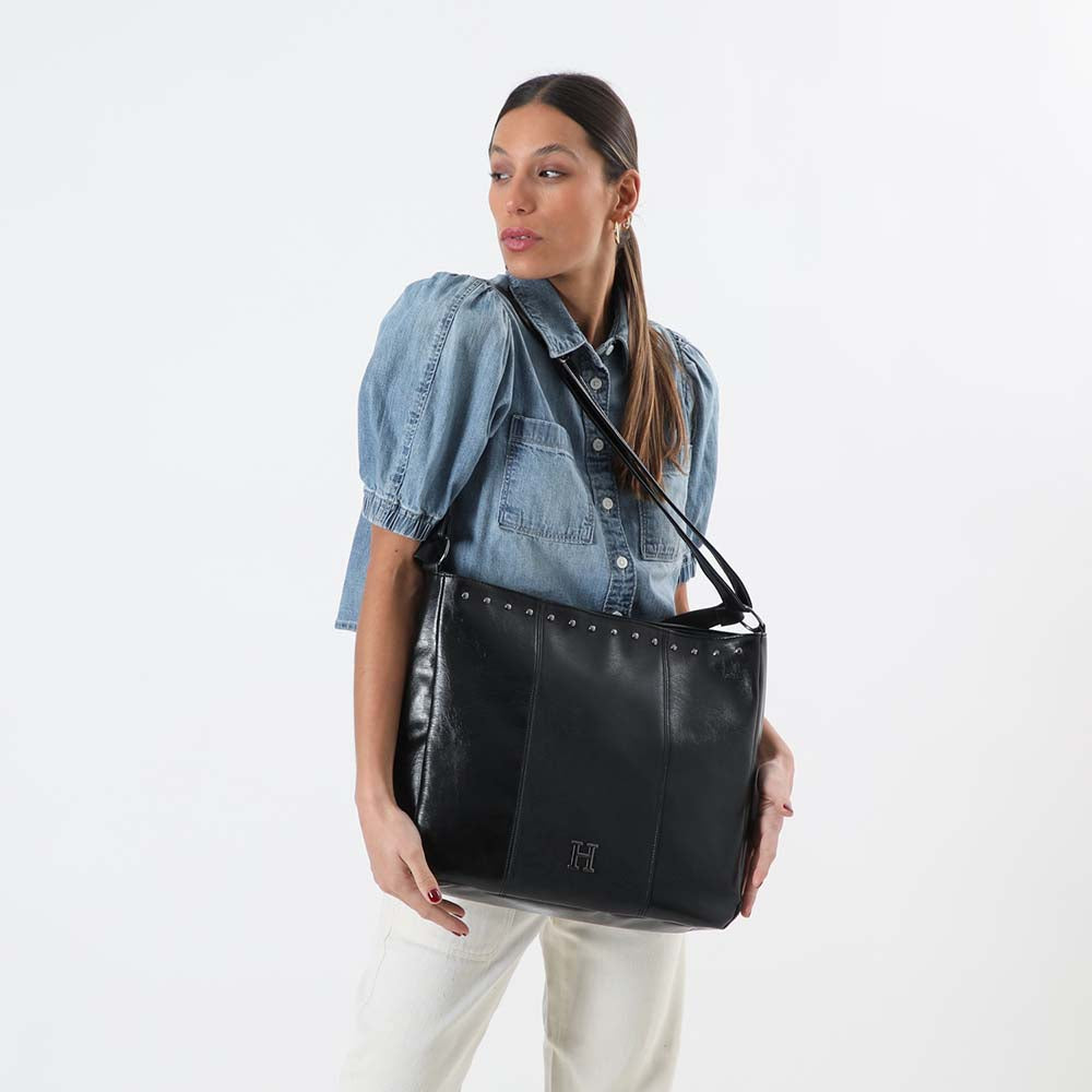 Cartera Hombro Laura Negra Humana